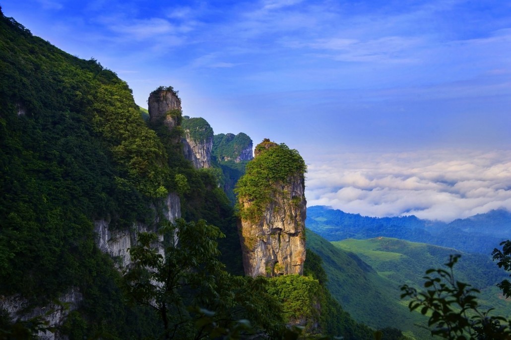 湖南里耶八面山图片