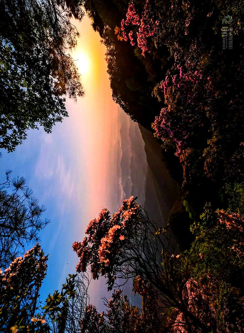 垫江风光摄影新探:宝鼎山巍峨之景