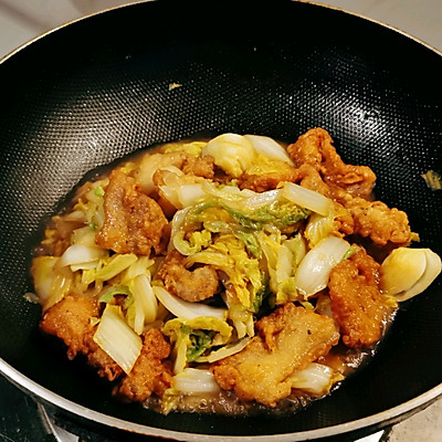 那一碗令人神往的 东古家味美食 娃娃菜焖酥肉