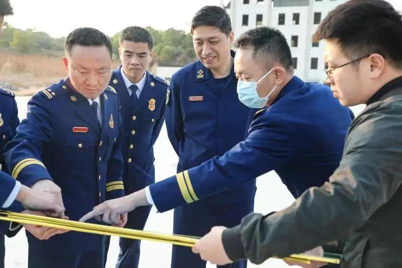 省消防总队总队长张明灿到汕尾检查调研消防工作