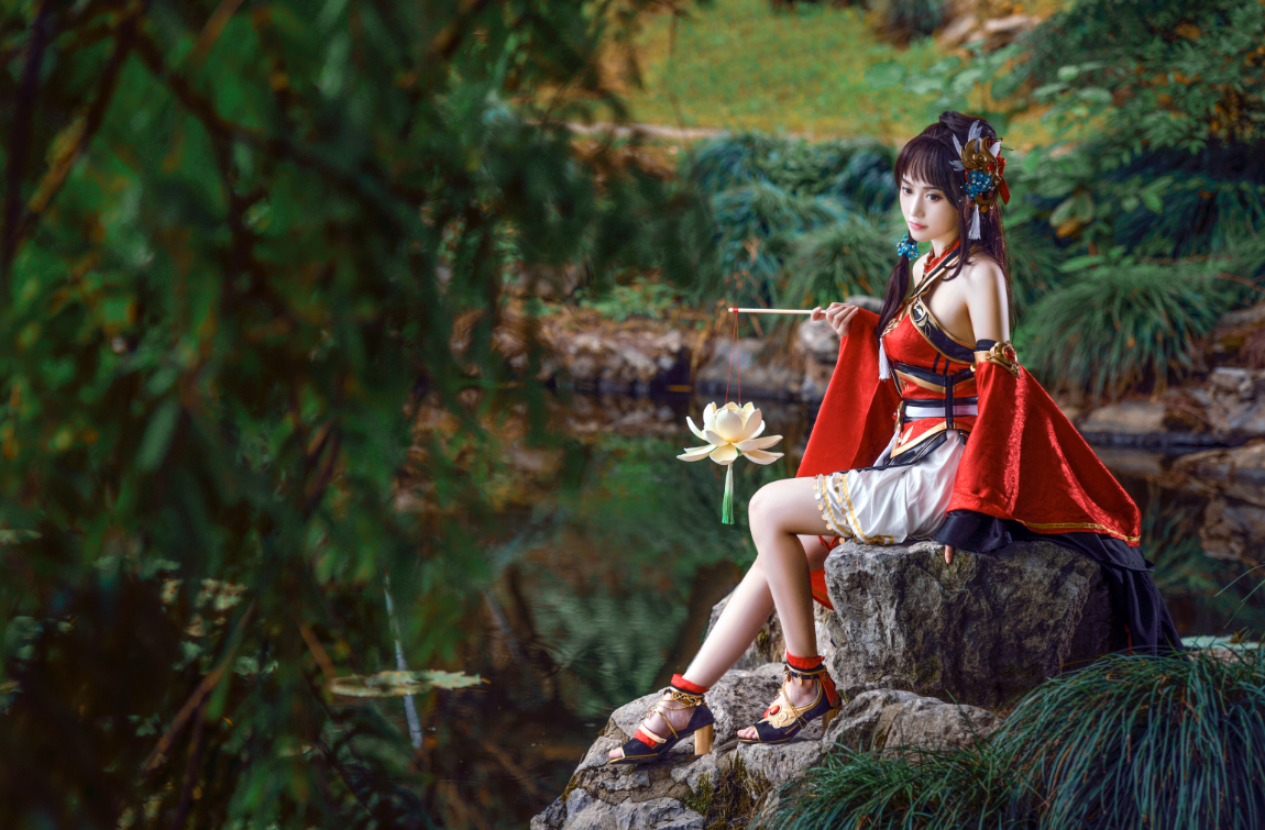 三国杀:倾国倾城,三国杀cos,快来看看你老婆,来拿美女壁纸啦