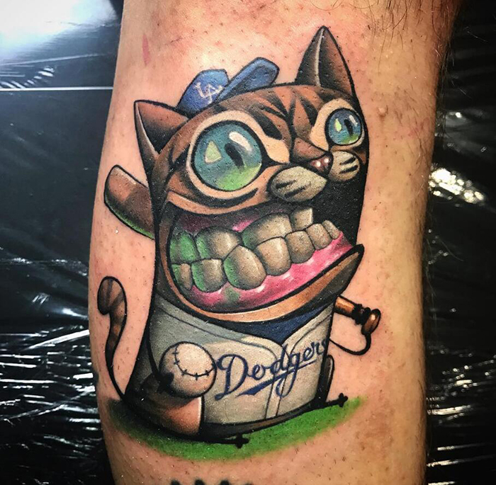 六一快乐 童心未泯可爱趣味的大黄牙 卡通纹身(二)