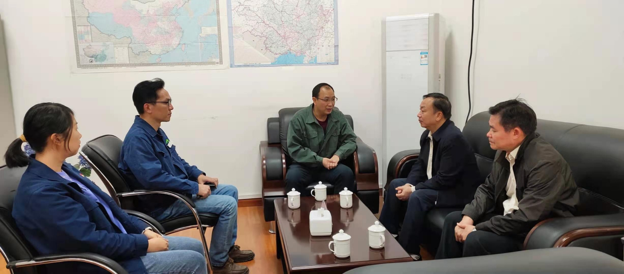 方业松到丰林百色工厂考察调研