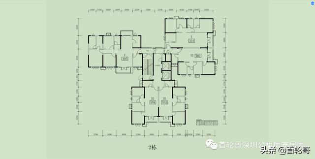 深圳市级公租房坪河雅苑选房指引,附各栋平面设计图