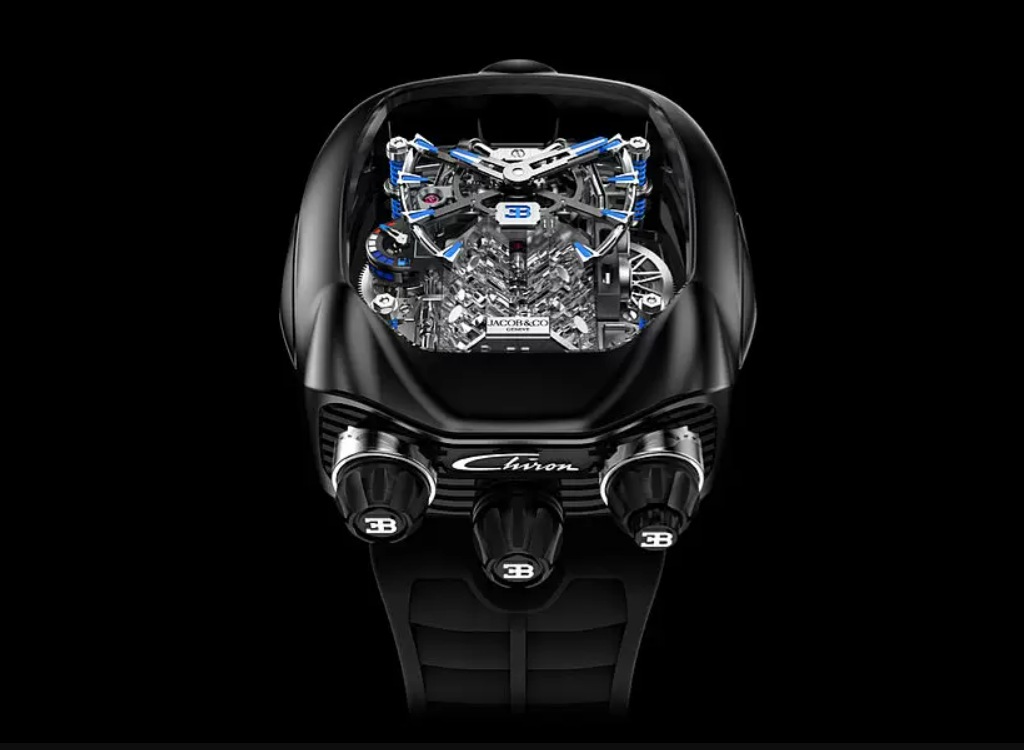 布加迪联合jacob&co推出限量款机械表