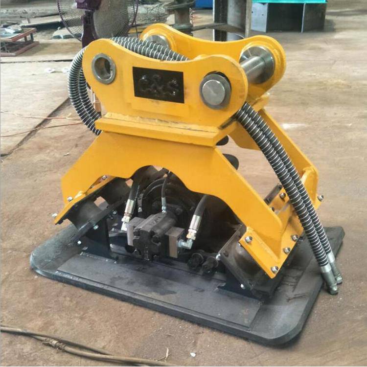 挖掘机液压平板振动夯 道路维修夯实器 地面夯实机