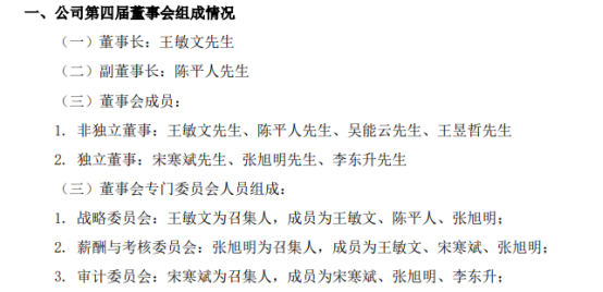 立昂微选举王敏文为董事长 一季度公司净利7579.45万