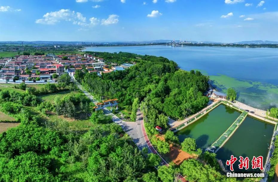 屯留区:漳泽湖风景如画 美丽乡村助振兴