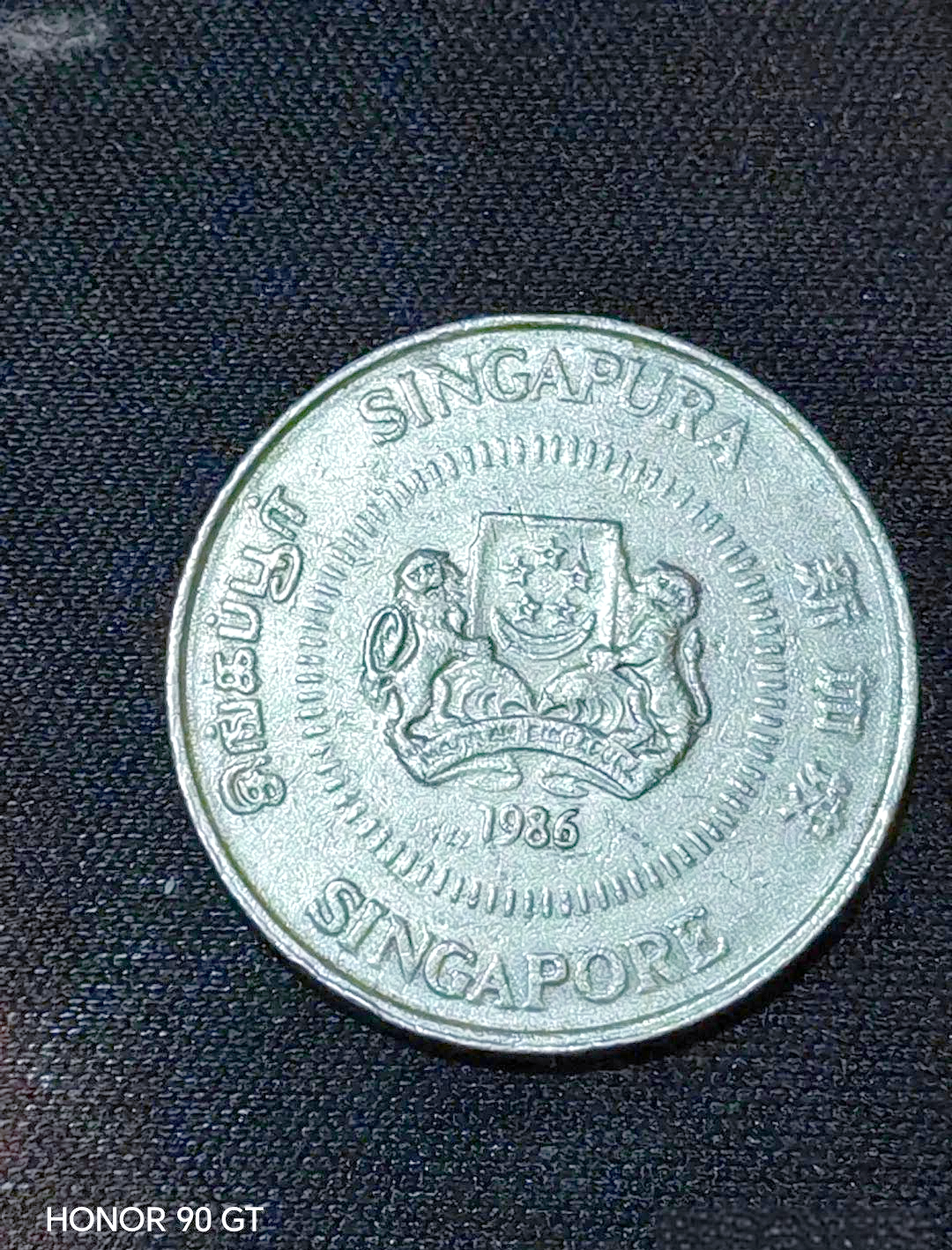 新加坡硬币50元图片1997年- 百度