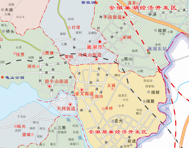 安徽肥东,肥西,庐江,巢湖,芜湖湾沚5县现状