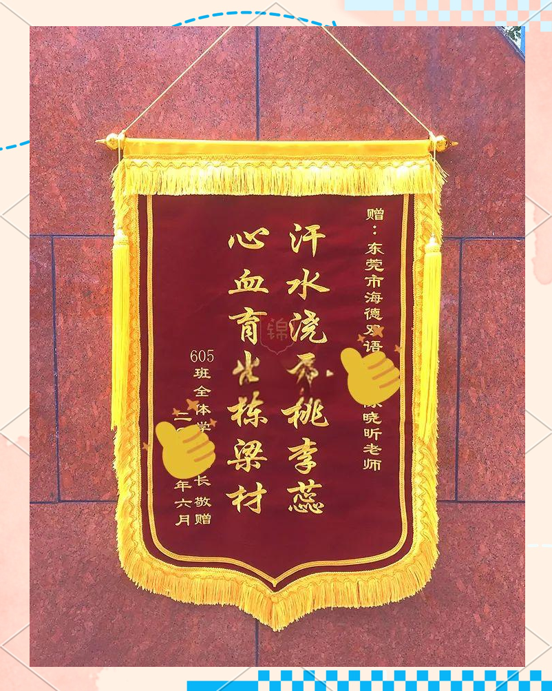 为驾校教练送上锦旗的感怀