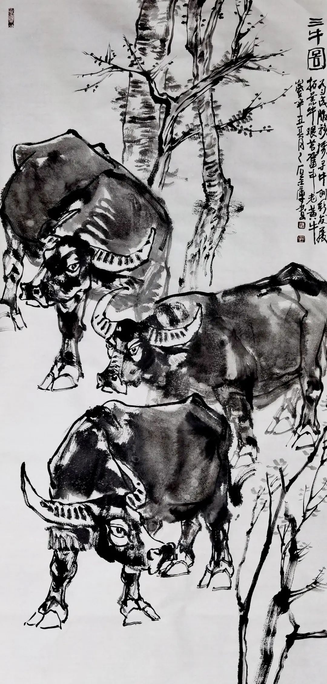 艺路守正 踏墨求真——石金库用笔墨绘画"三牛"精神