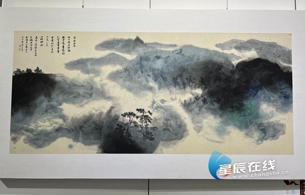 展现湖南企事业书画家成果 "伟业风华·湖南省企事业书画展"长沙开幕