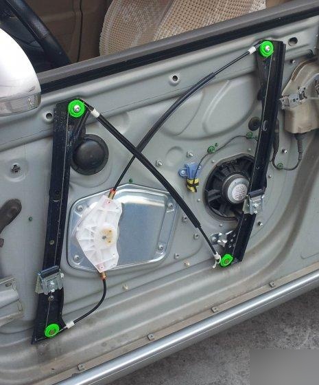 大众捷达轿车玻璃升降器故障检修