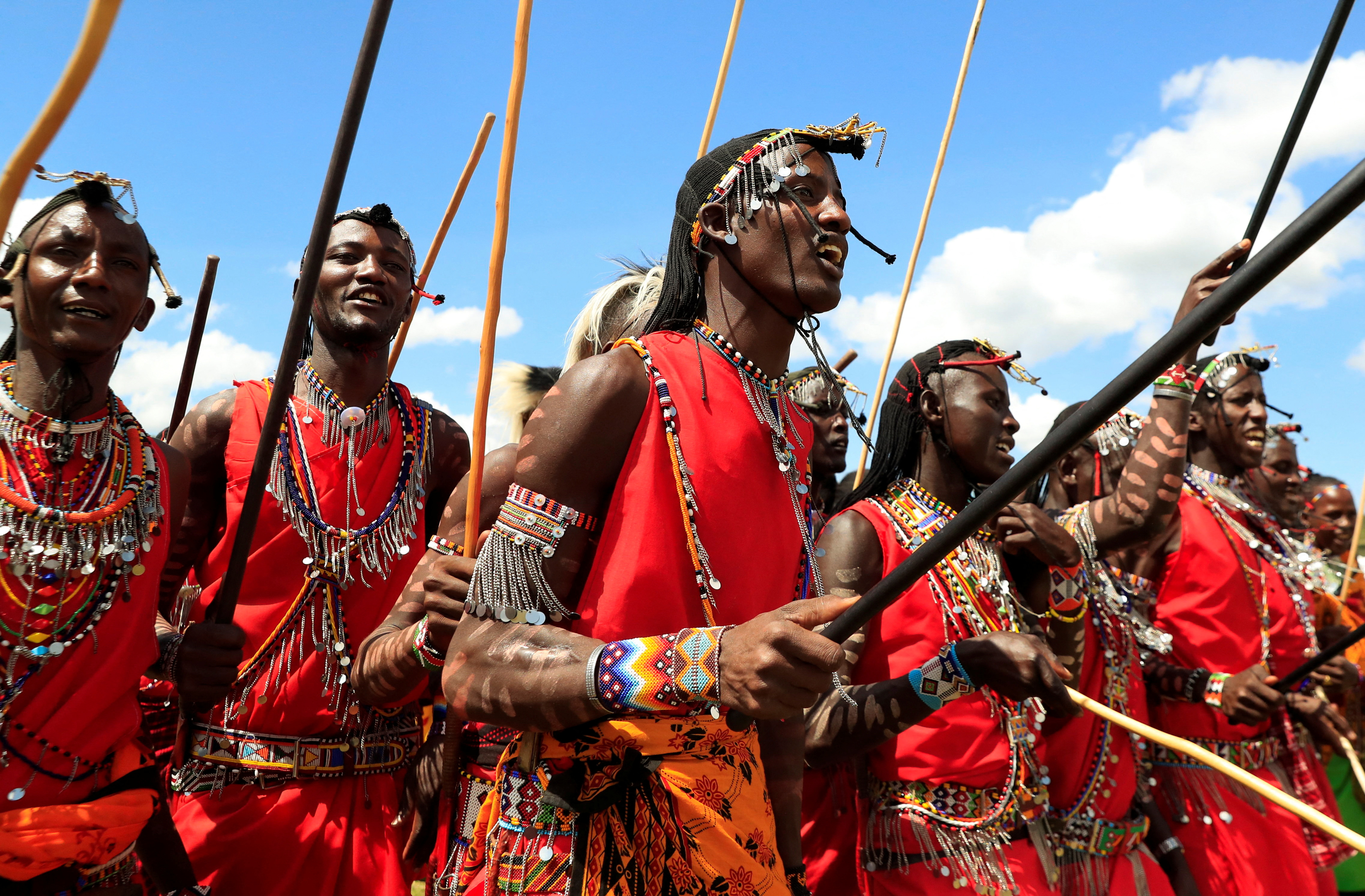 肯尼亚:展示马赛文化