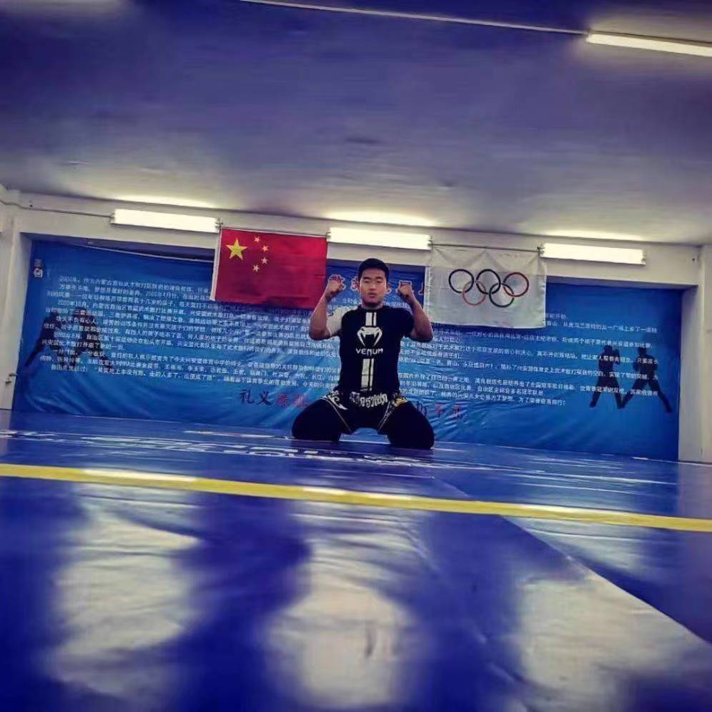 散打运动员高志杰