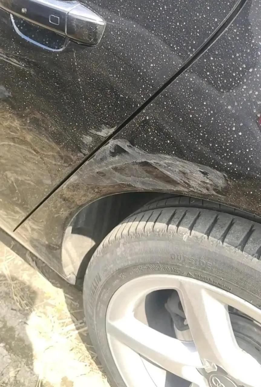 今天和一辆奥迪a8发生剐蹭 开的是公司的车只有强险.