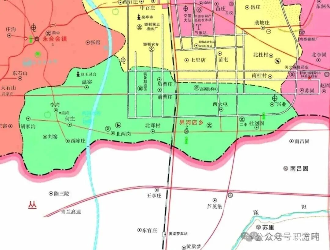 邯郸市永年区3乡设镇