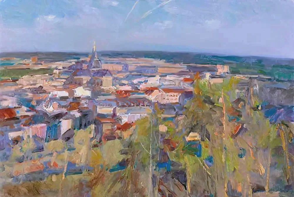 范迪安的众多油画作品欣赏