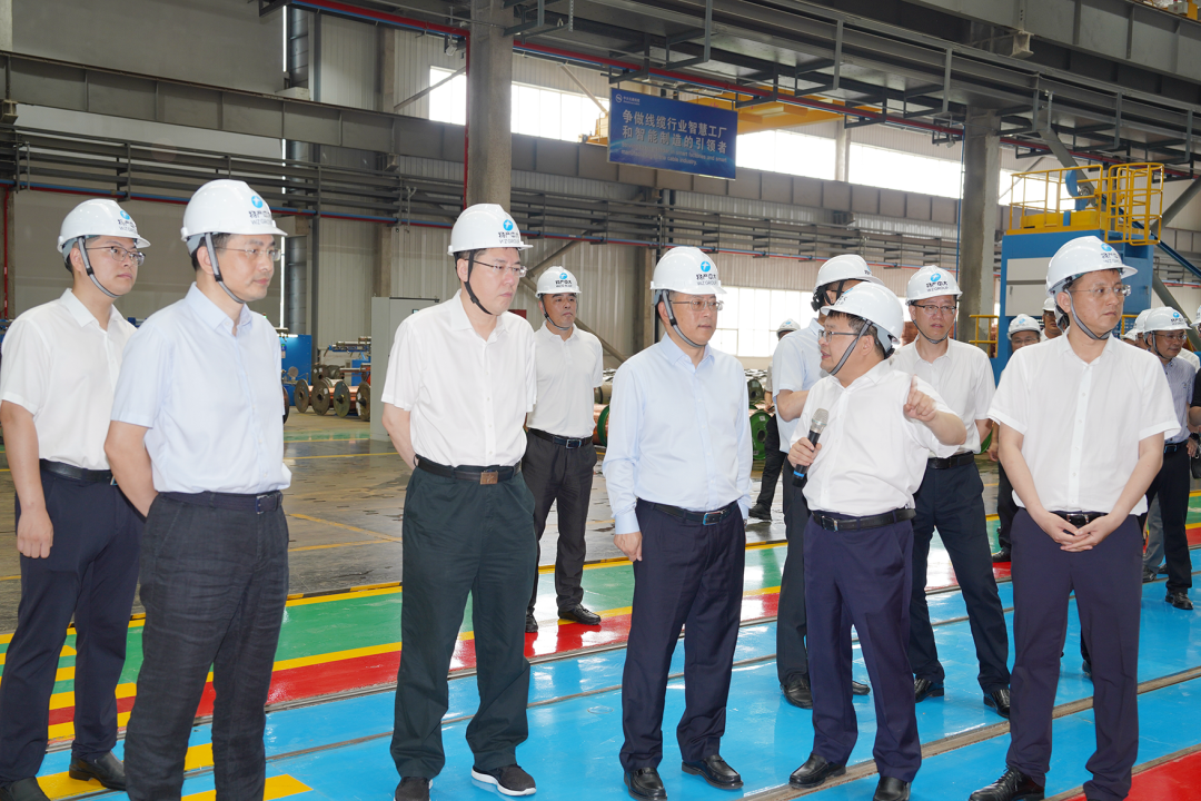 董贵波赴物产中大德清线缆智能制造基地开展主题教育调研并下访接访
