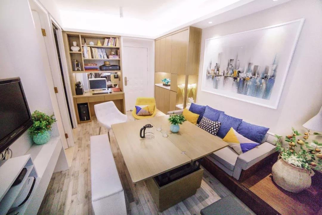 新房45平米一居室简约风格,装修只用了7万,谁看谁说划算!