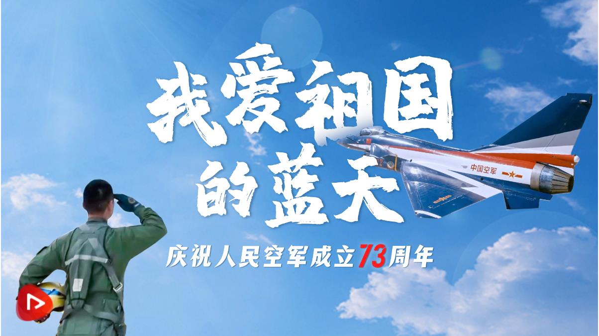 我爱祖国的蓝天——人民空军,生日快乐