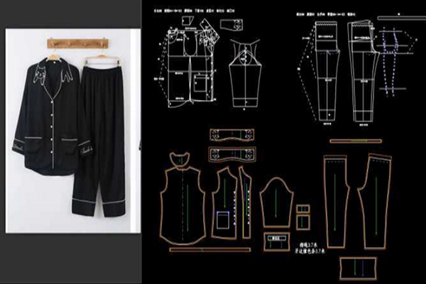 冬天睡衣裁剪與製作方法