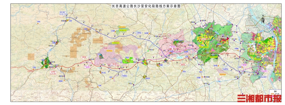 安新高速规划图图片