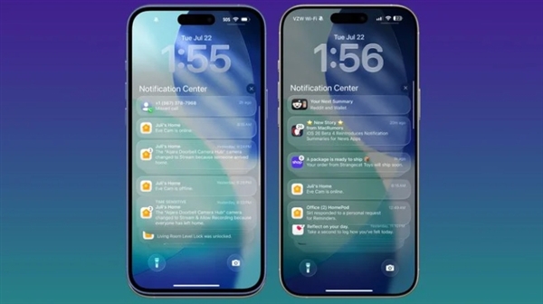 苹果发布iOS 26 Beta 4:液态玻璃又变了