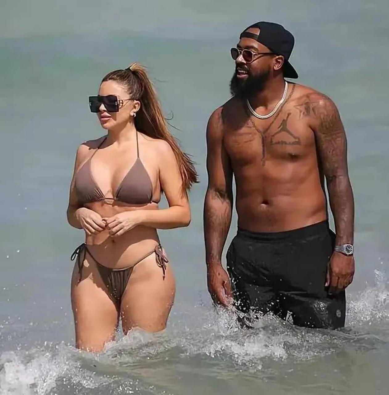 最近看到一则消息,著名nba球星乔丹的儿子马库斯和nba球星皮蓬的前妻