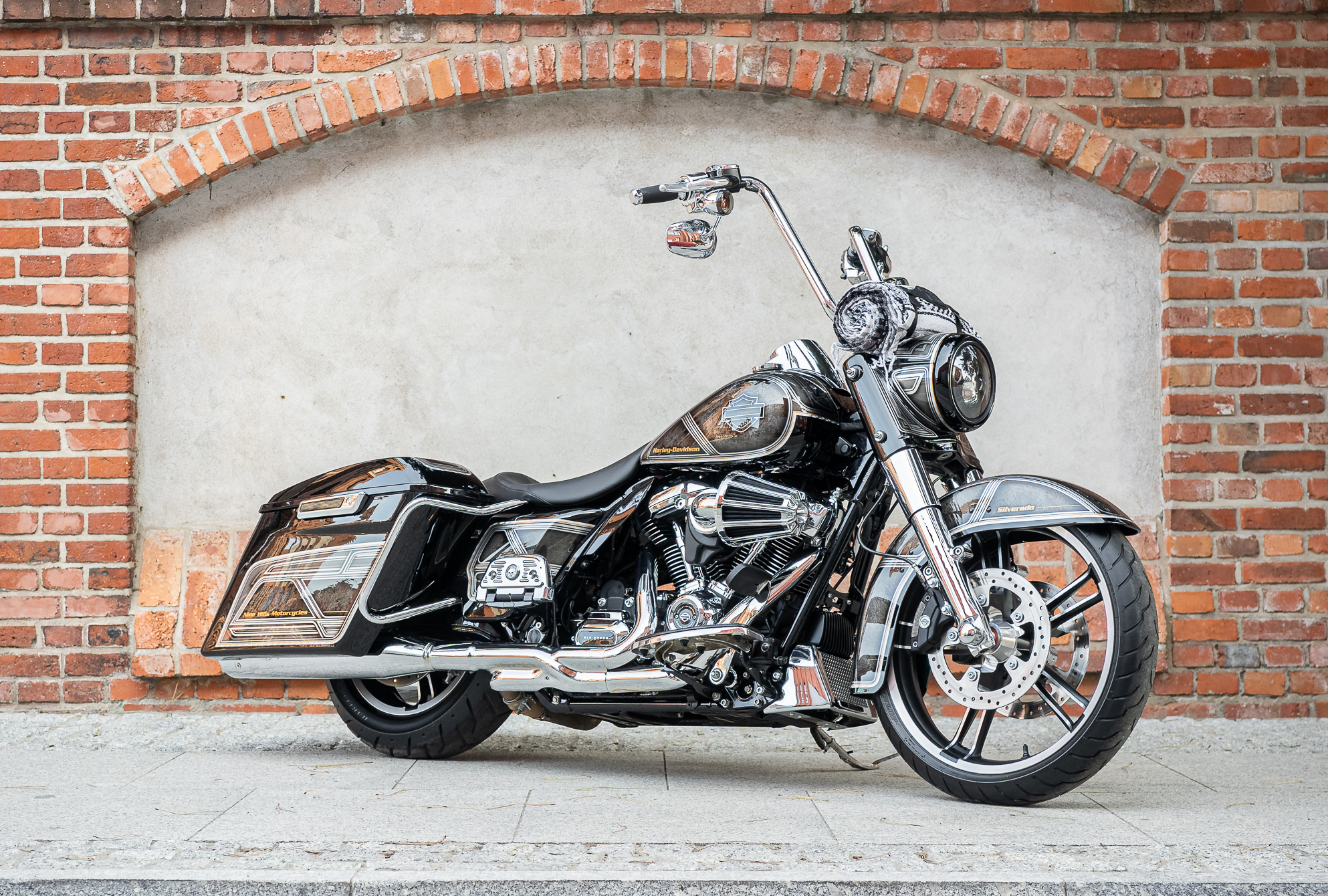 silverado 哈雷路王road king改装欣赏