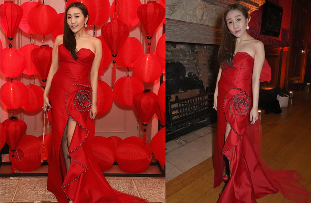 何超盈胖跟瘦的时候差别挺大,可气质还没变,仍有"千金"样