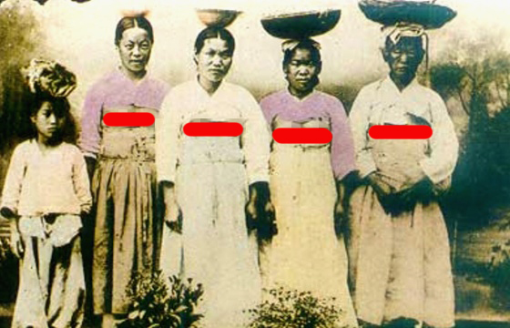 早期韩服历史图片