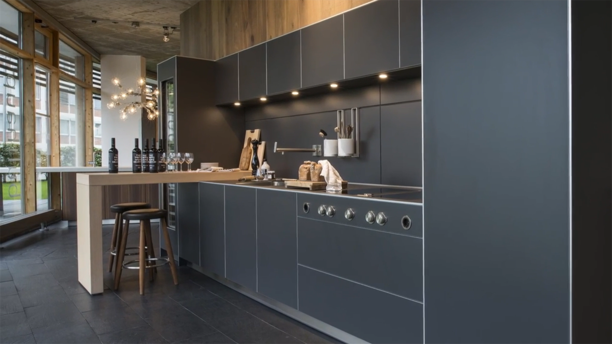 bulthaup橱柜:逛了逛展厅,效果确实很精致!