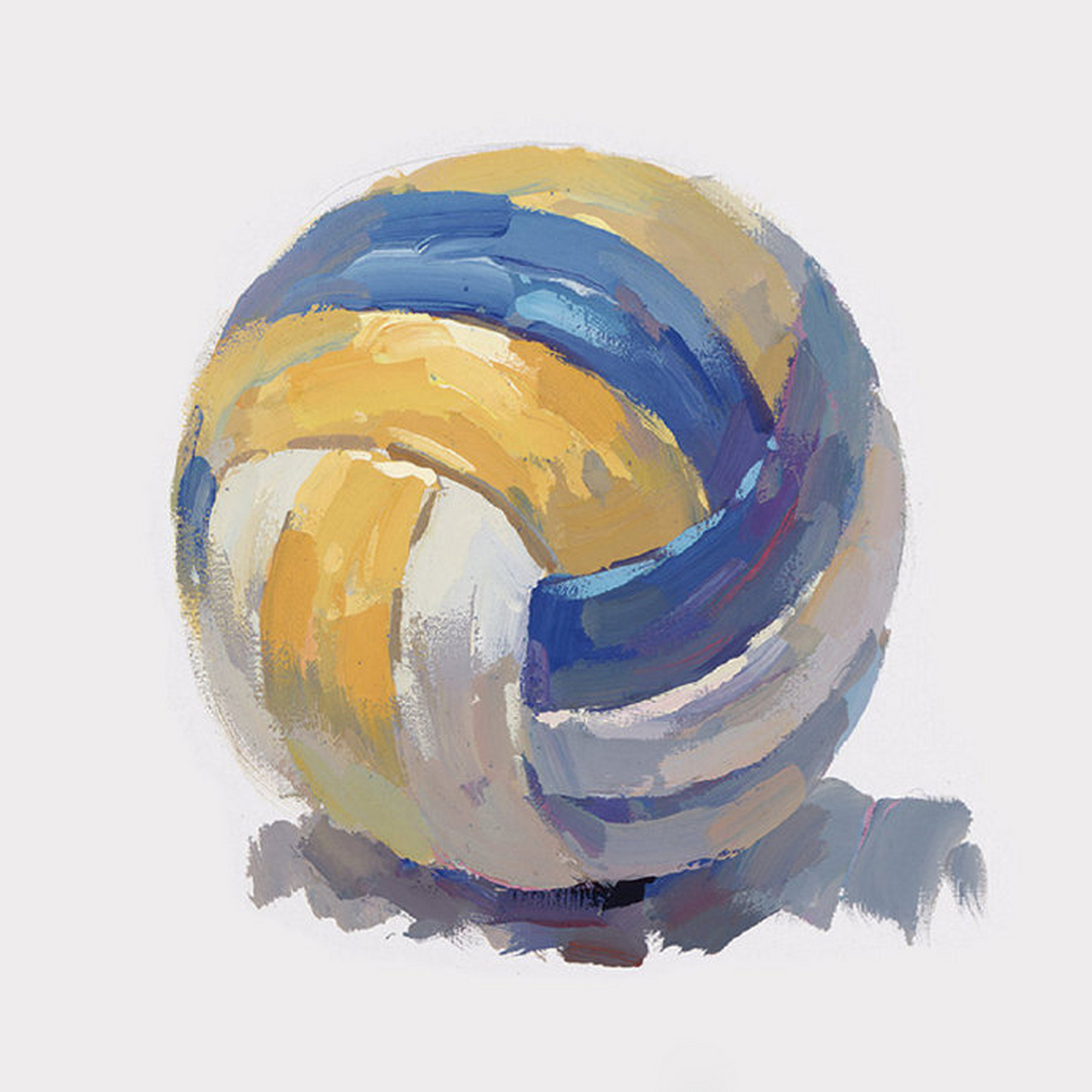 色彩静物大球体静物单体训练!