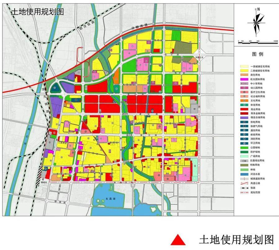 聊城北部最新规划图图片