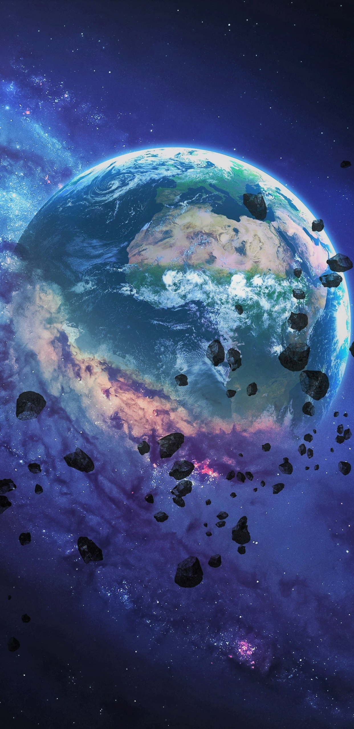 超级手机壁纸:4k画质,浩瀚的宇宙,我们绝对不是孤独的存在!