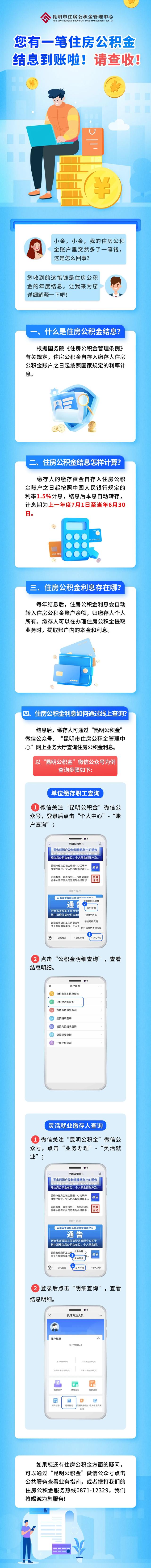 速查!住房公积金年度结息到账了