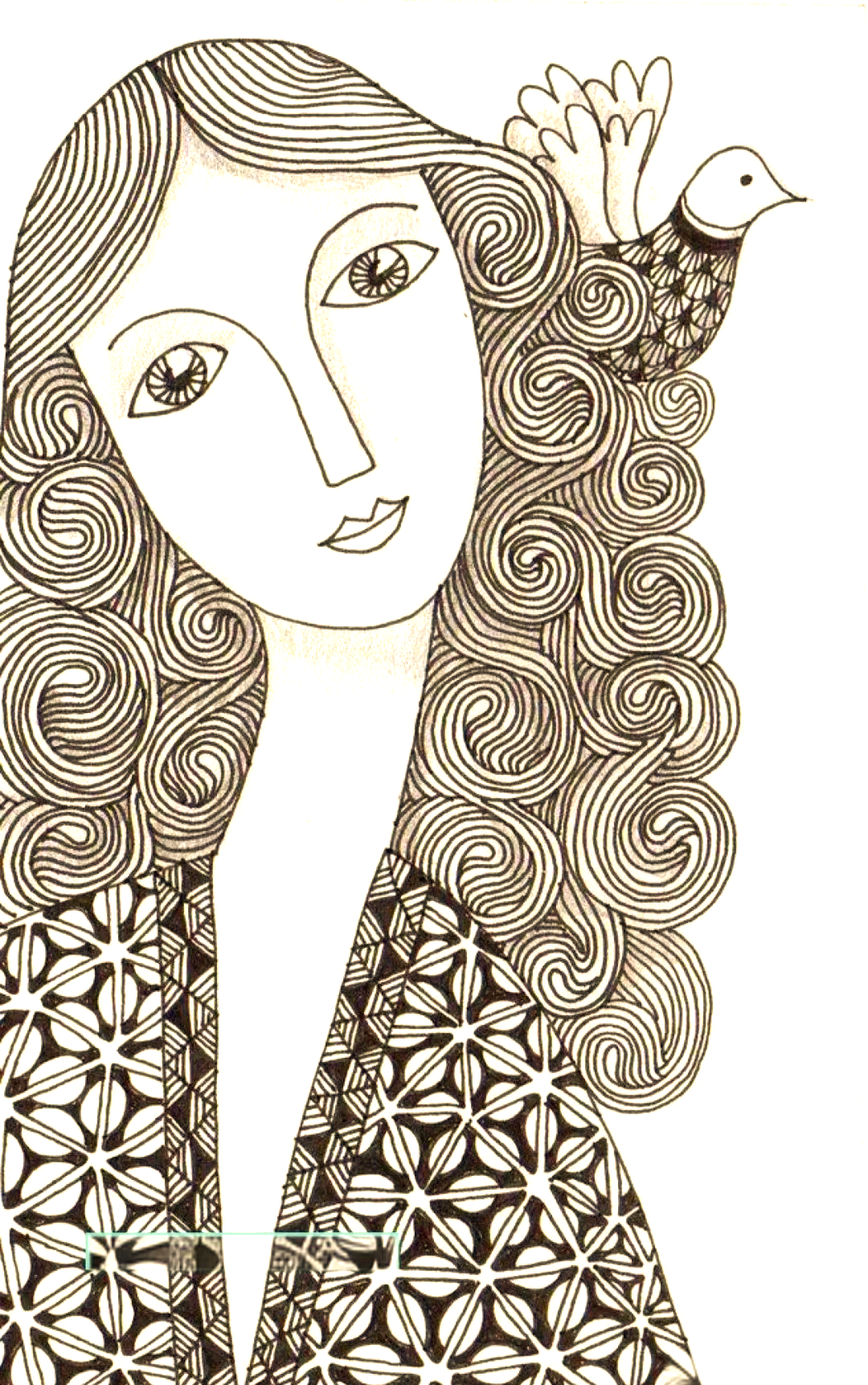 多款黑白线描人物装饰画,展现简单线条的独特魅力!