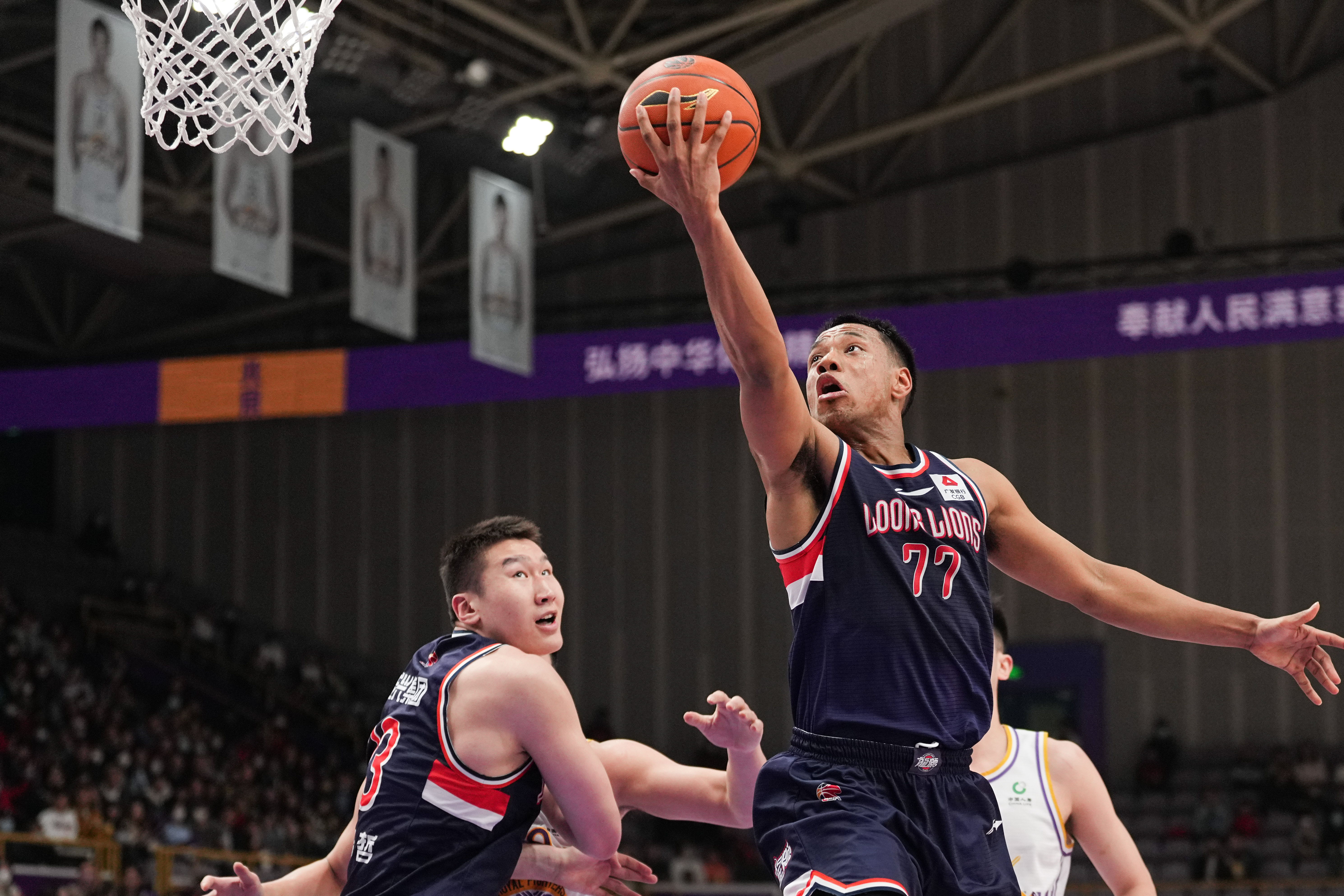 篮球——cba常规赛:北京控股对阵广州龙狮(2)