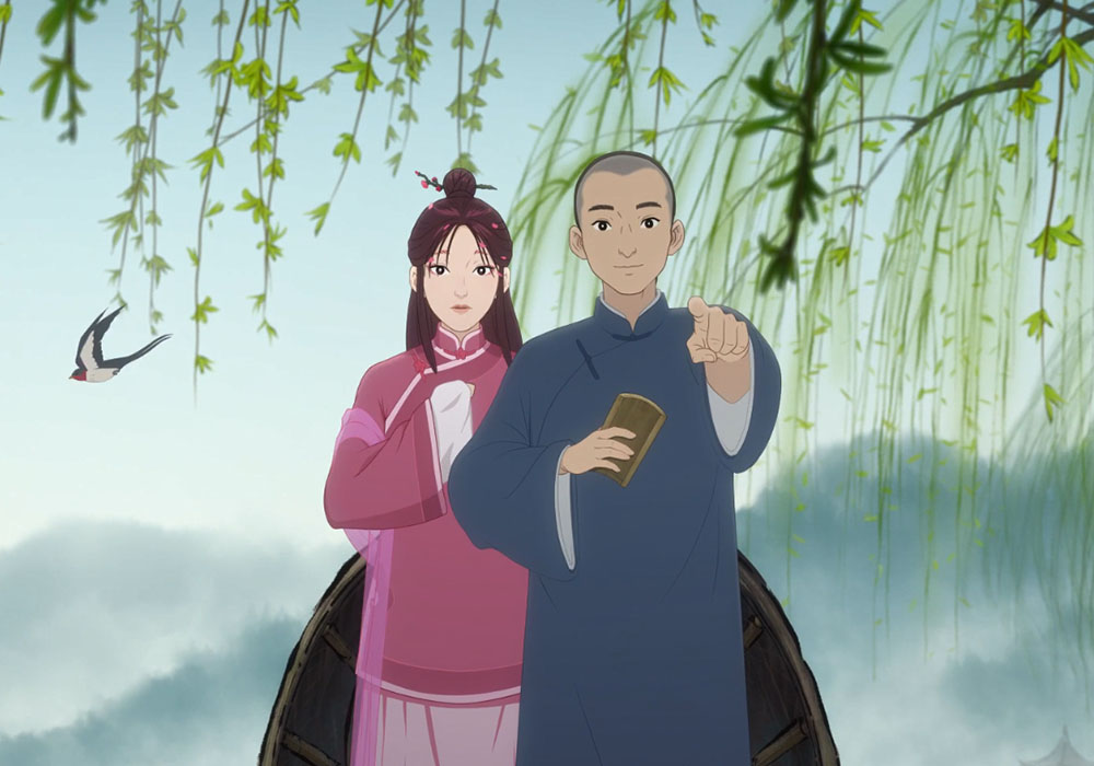 《中国唱诗班》动画收官,梅花变成了美女,暂停就是一张壁纸!