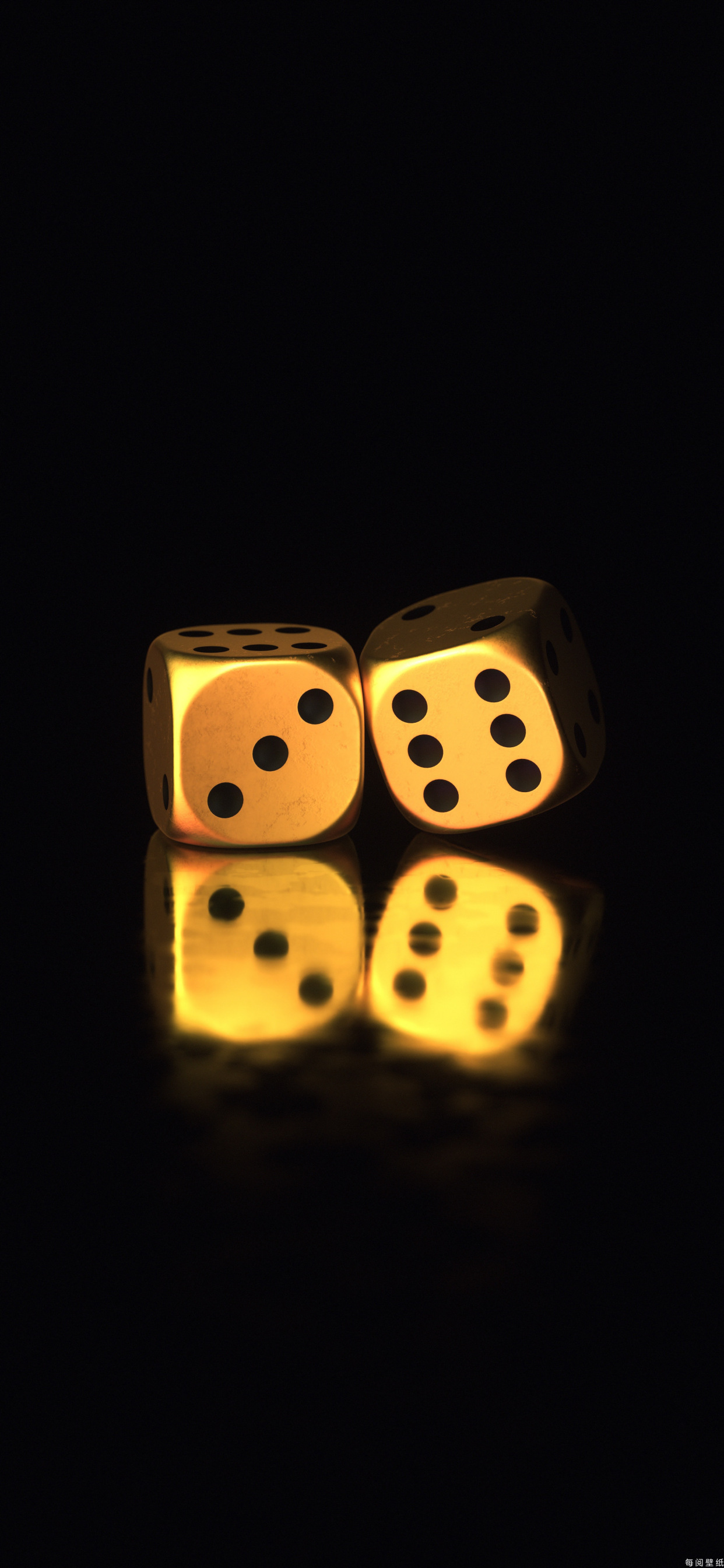 骰子全面屏手机高清壁纸