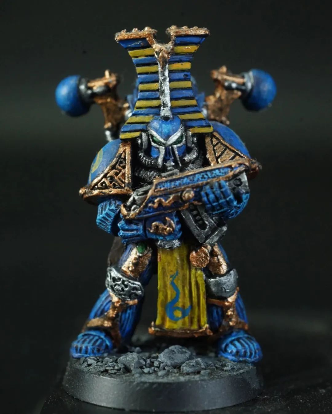 早期战锤40k混沌星际战士微缩模型回顾