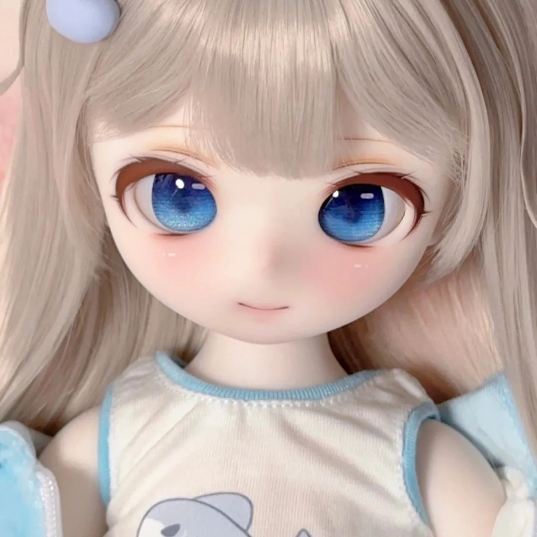 可爱bjd娃娃女头