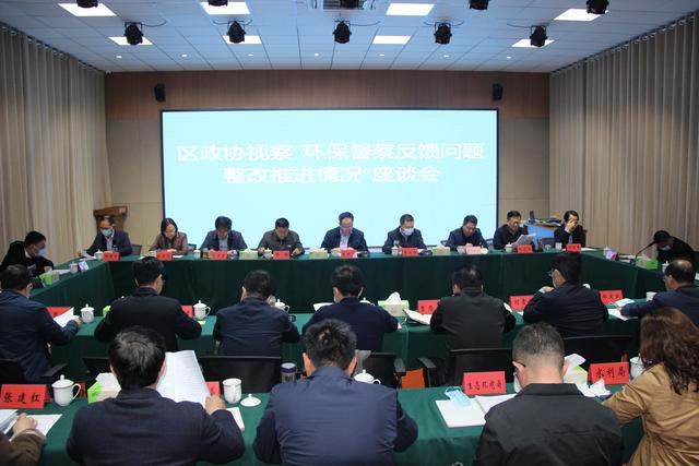 邗江区政协对环保督察反馈问题整改情况进行民主监督