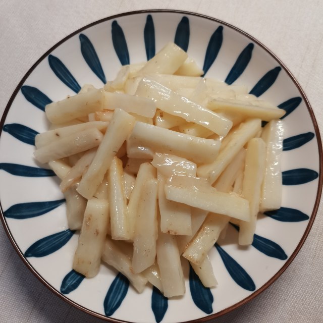 糖炒山药,简单易做,全家都爱吃