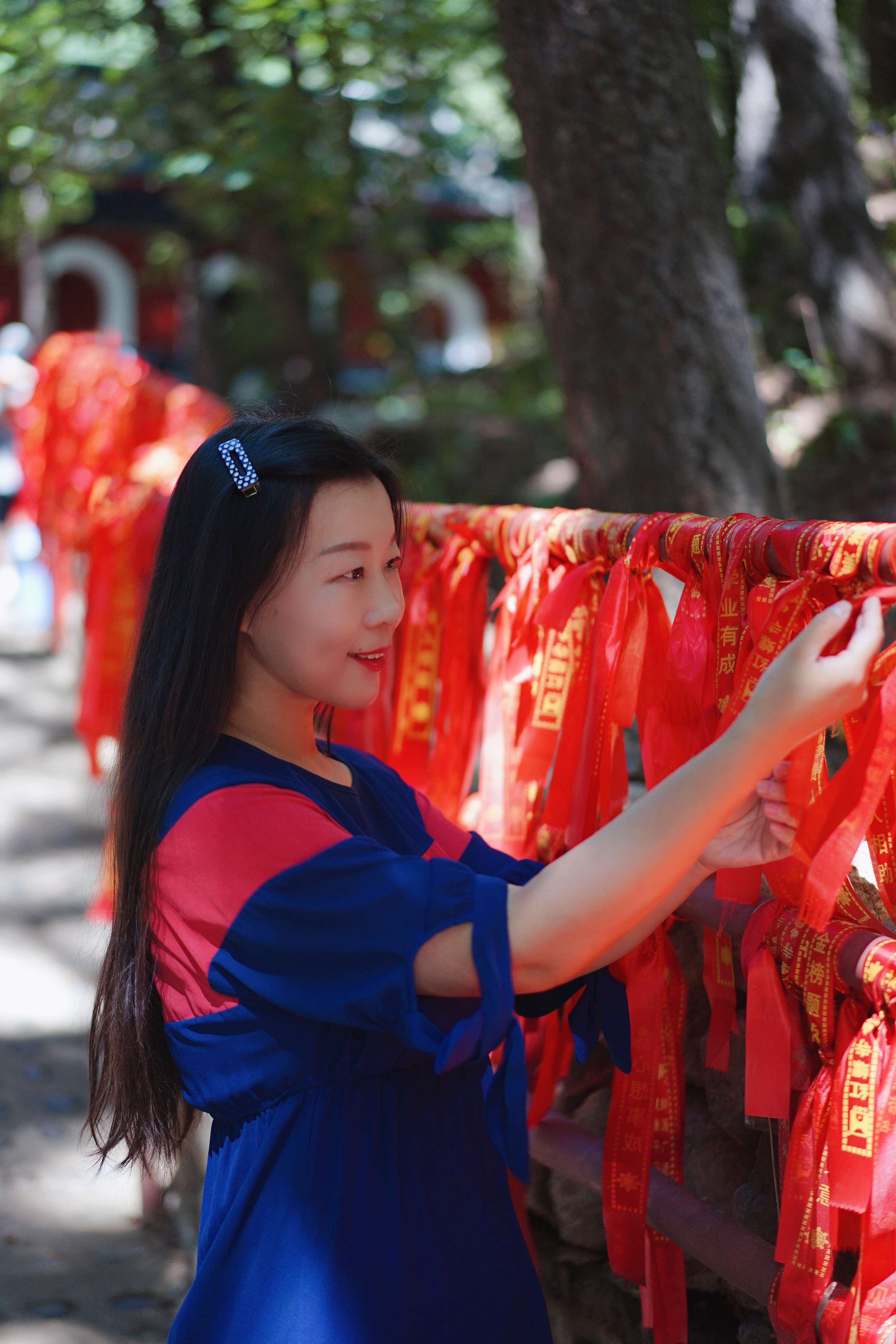 红螺寺求姻缘求子香火旺盛