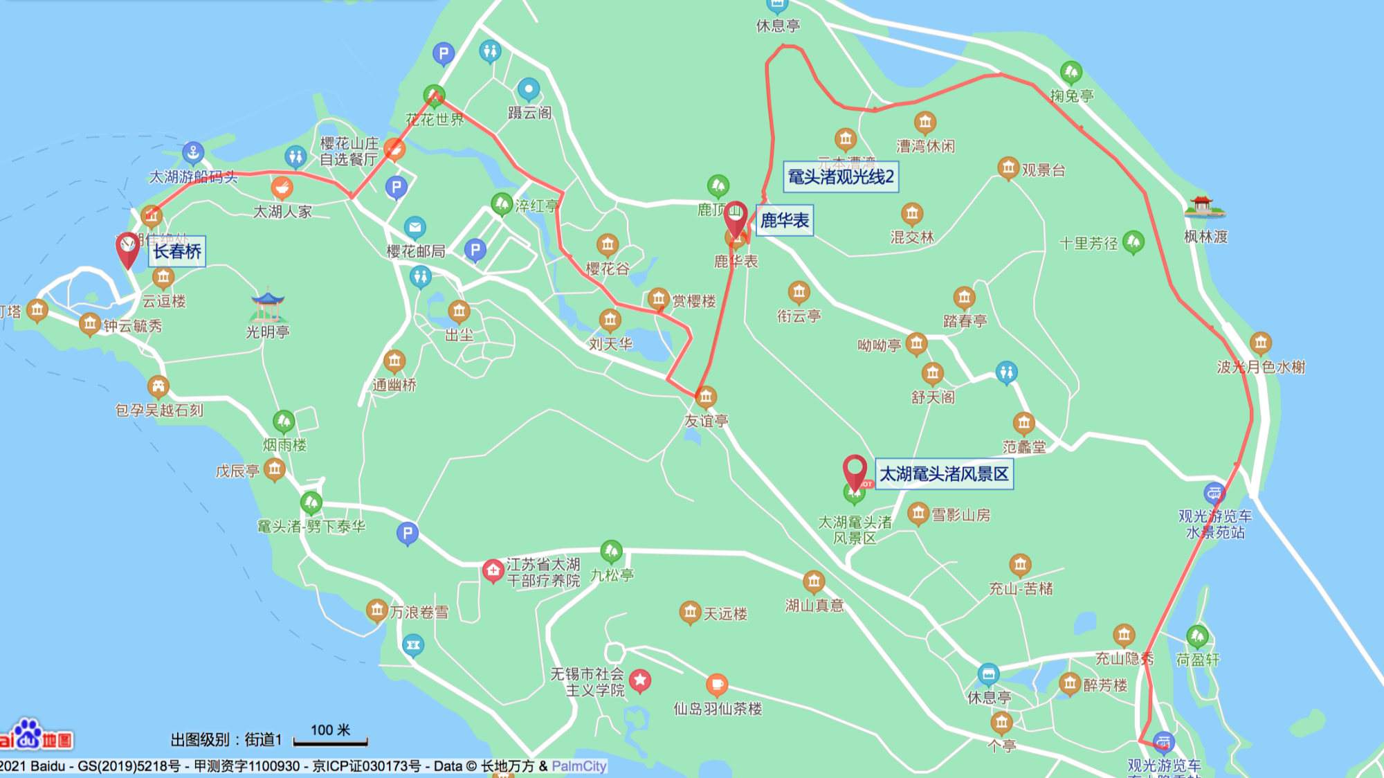 花繁人稀,享受无人的樱花海,无锡鼋头渚三条精选赏樱路线推荐