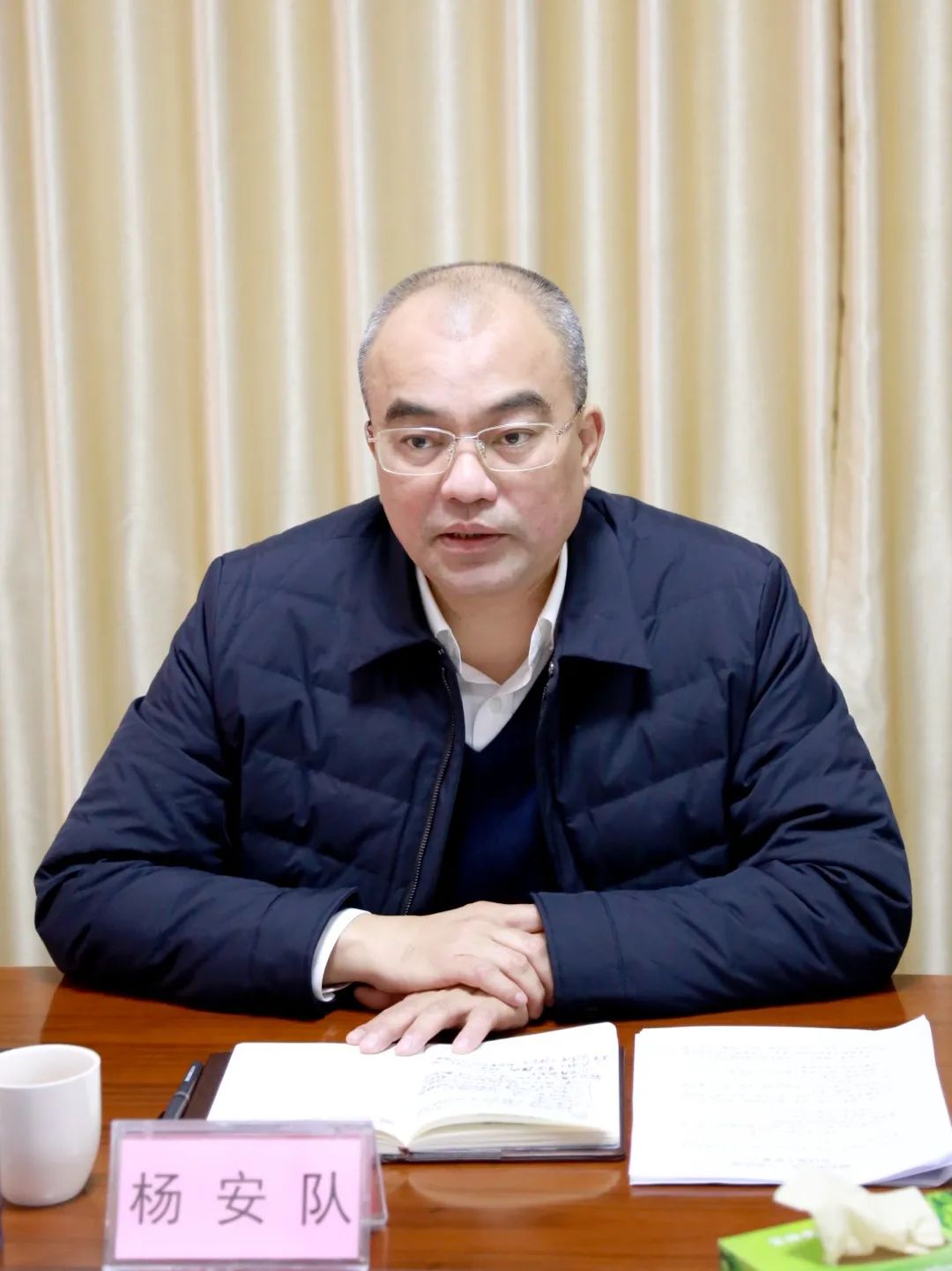 市委副书记杨安队到市妇联调研座谈