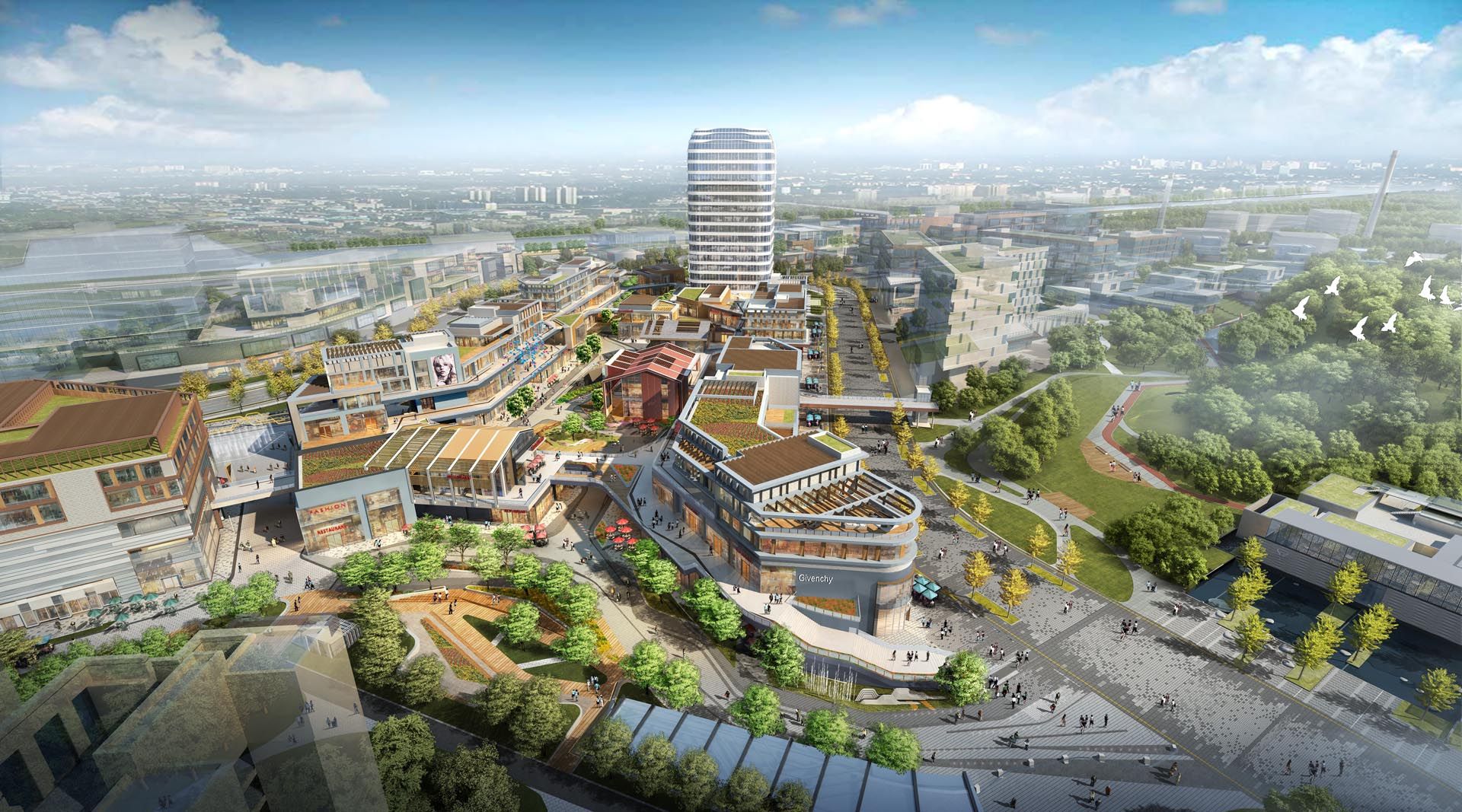 重磅!公园式商业主题街区苏州澜山坊设计效果很惊艳